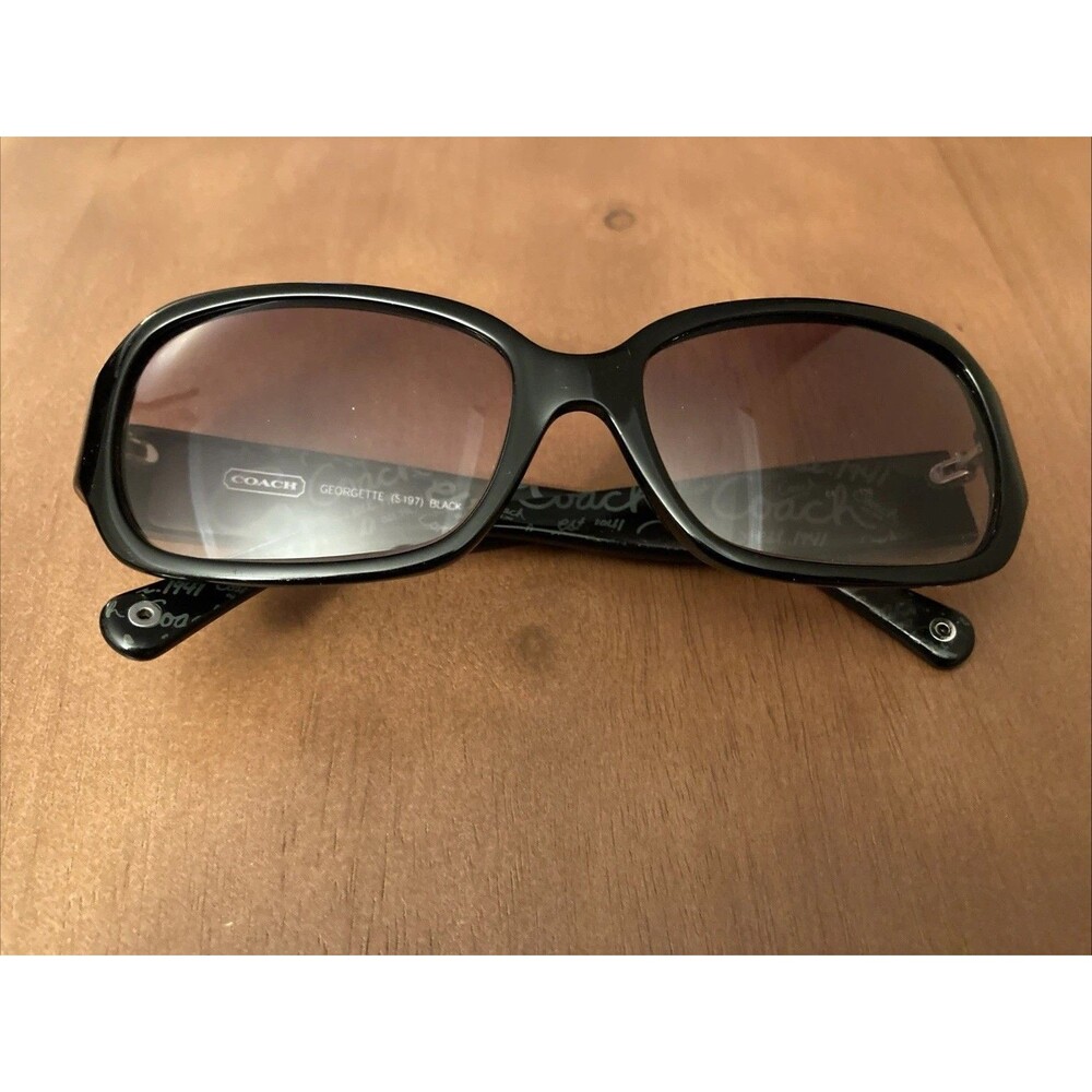 Coach Georgette (S497) Black Womens Eyeglasses 55-17-135 FRAMES ONLY!
